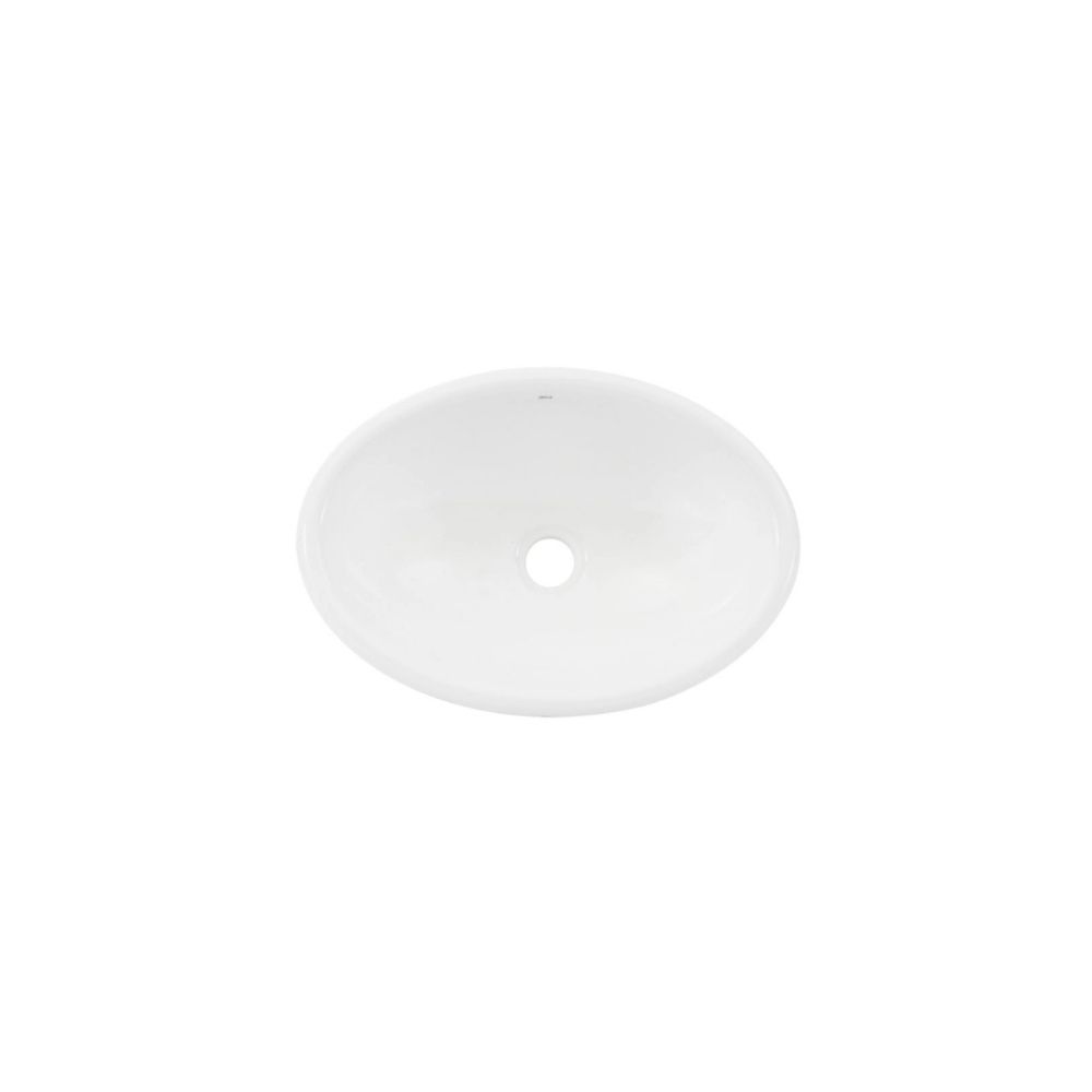 Cuba Louça Deca Oval de Sobrepor Branco - 44x31CM | L.65.17
