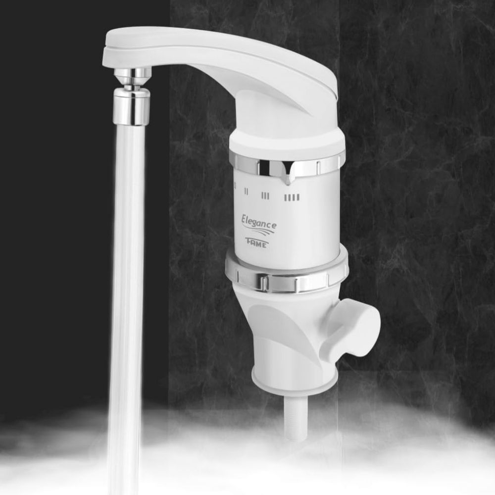 Torneira Elétrica Fame Elegance 4 Temperaturas 127V 4800W Branca | 010.3987.1