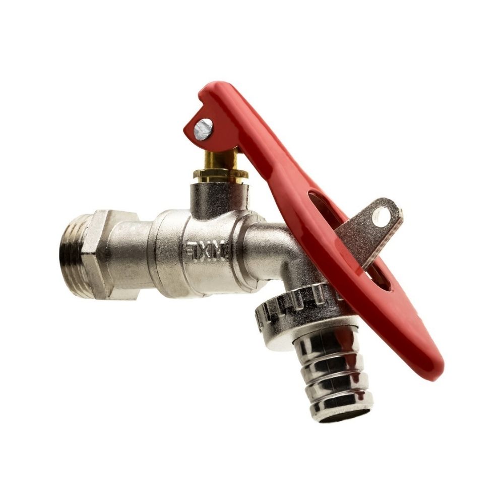 Torneira Esfera Brazhu Jardim para Cadeado Zamac 3/4 2049