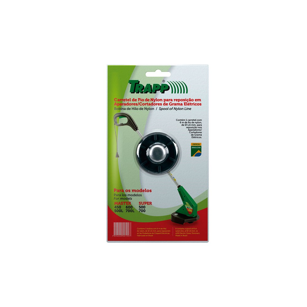 Fio Nylon 1.8mm/ 8m Trapp 500/800W 2120004