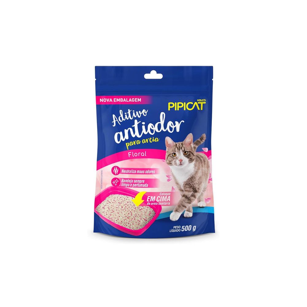Aditivo Antiodor Pipicat Floral Kelco 500g