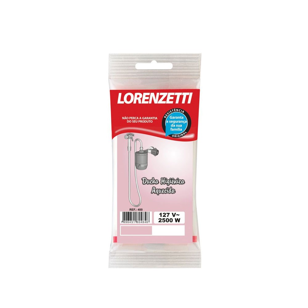 Resistência Lorenzetti Ducha Íntima 127V 2500W 400 7589019