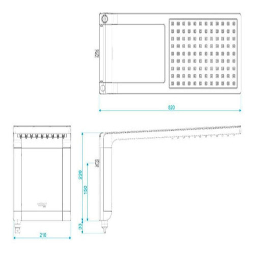 Ducha Lorenzetti Acqua Storm - Preta Cromada 127V 5500W | 7510056