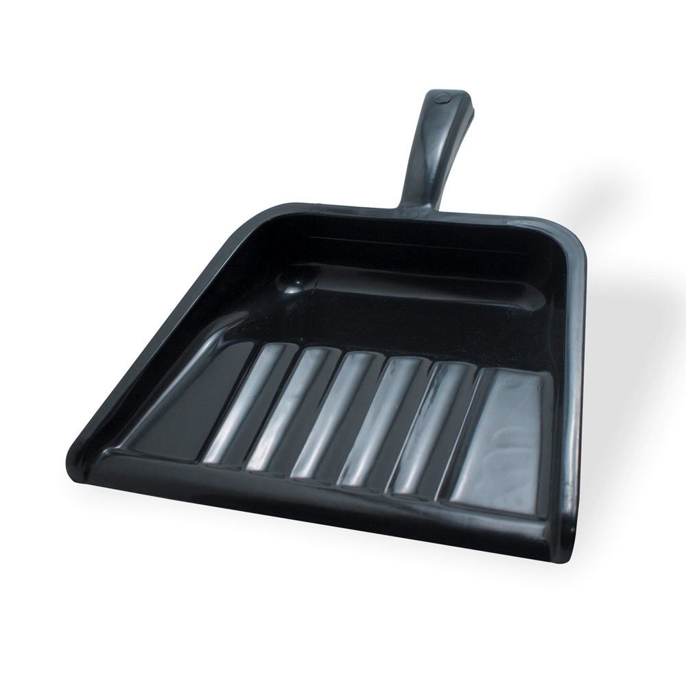 Pá de Lixo Shangri-La Plástica Pequena Preta 56320107