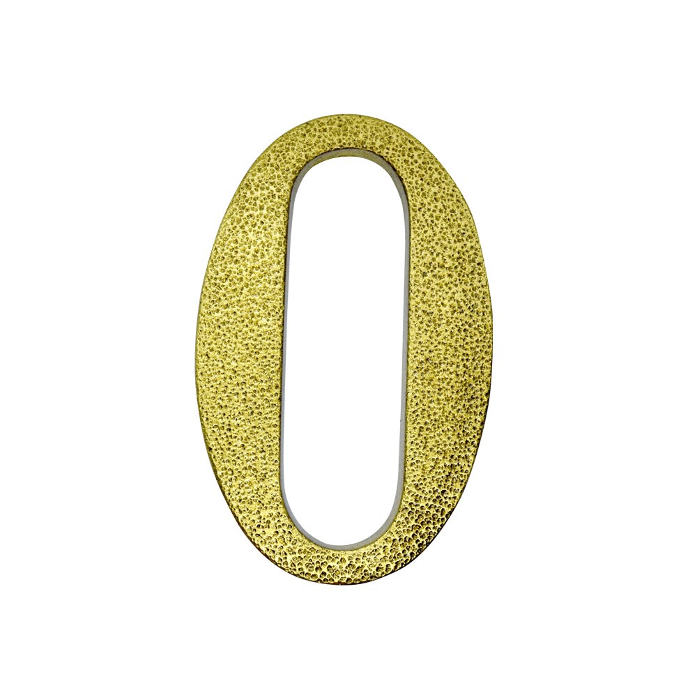 Número Colonial 0 PVC 15X15 Pavilonis | 640010500