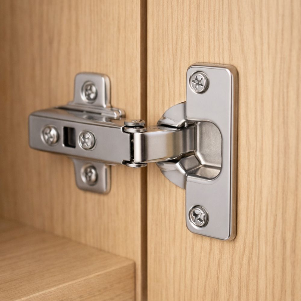 Dobradiça Pressão Gold Canopla Curva Alta 140007 SDB140007