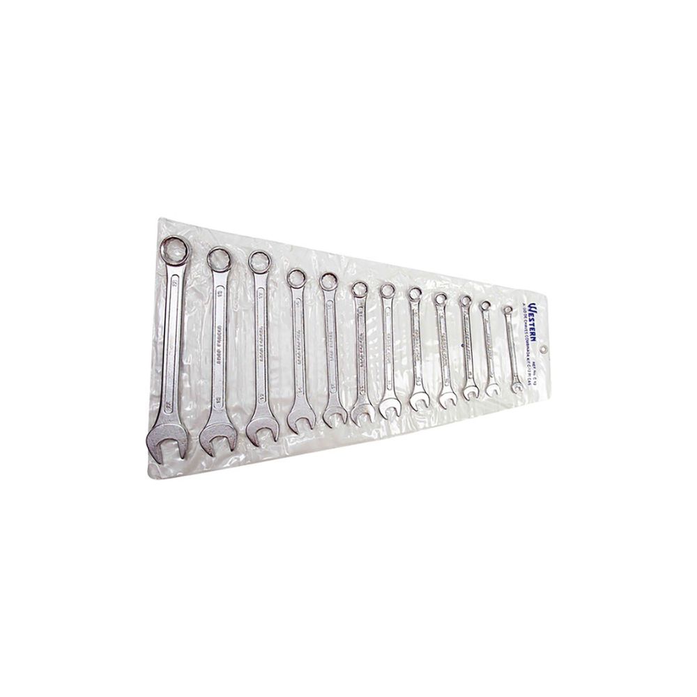 Chave Combinada Western 6a22mm Kit 12 Peças C-12