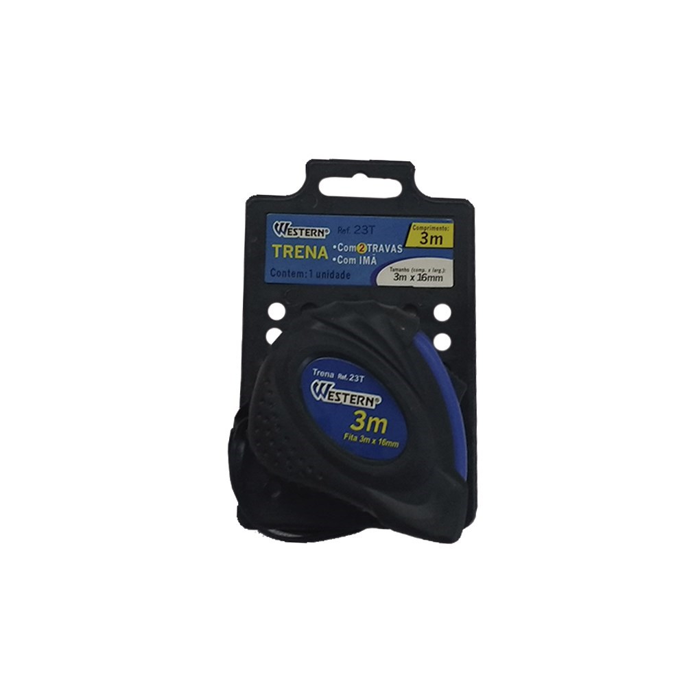 Trena Western Proteção Emborrachada 3m/16 com Trava 23T
