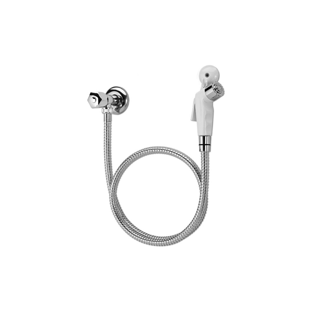 Ducha Higiênica Blukit com Registro ABS Branca 220911-212