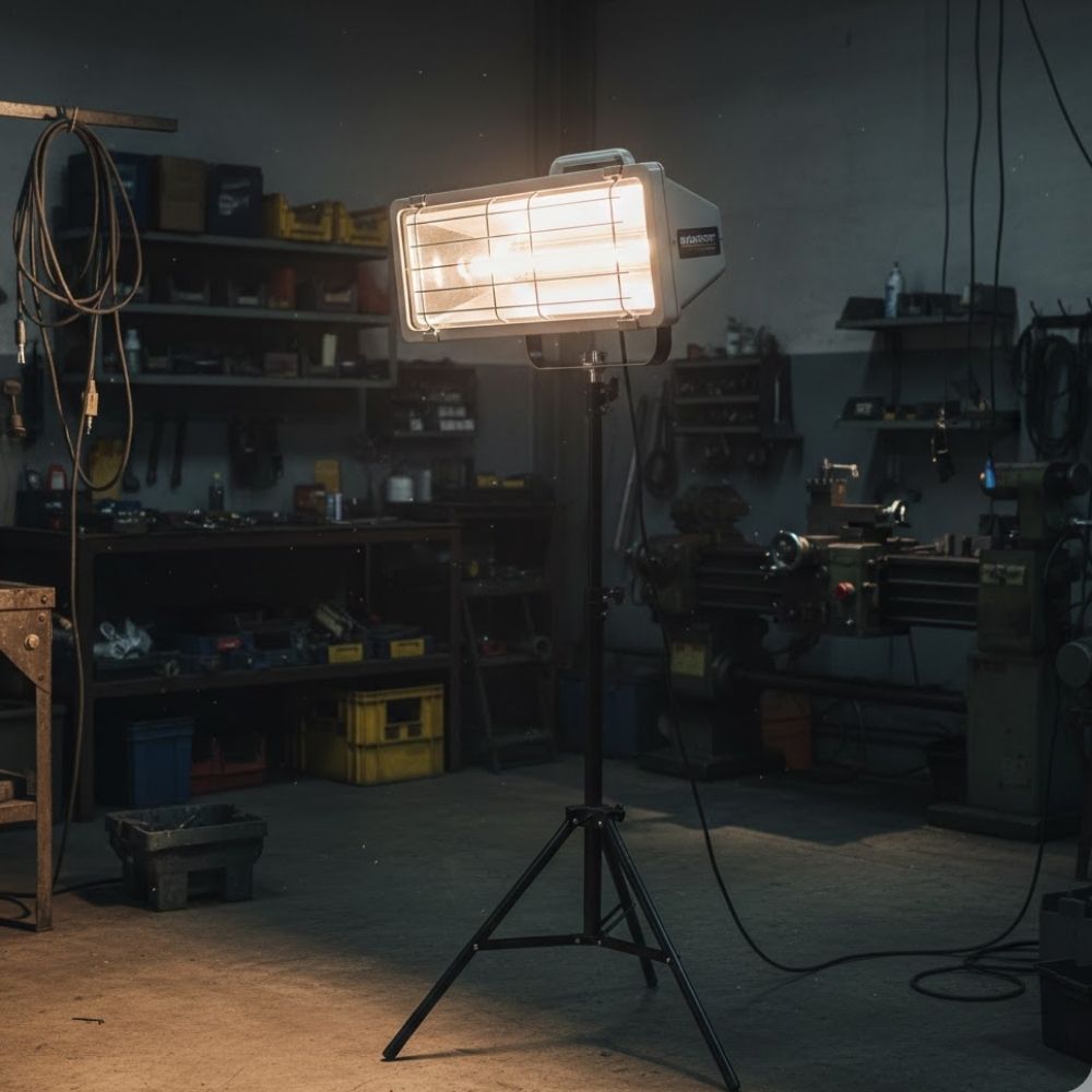 Lâmpada Halógena BRASFORT 1000W 127V J189 8371