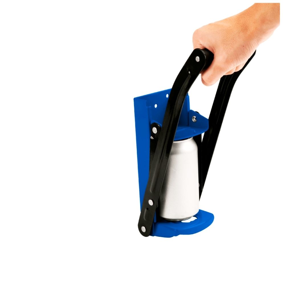 Amassador e Abridor de Latas Brasfort - Aço Inox | 8276