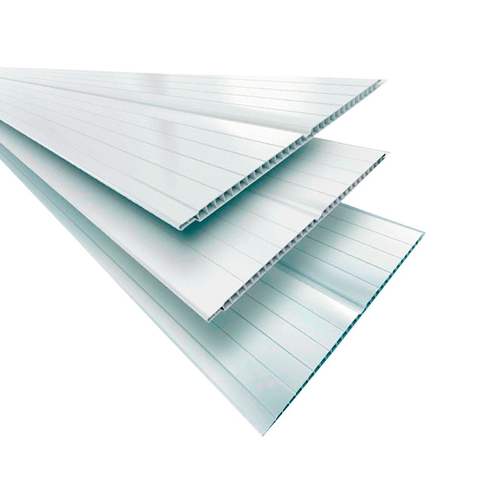 Forro de PVC Branco Gelo Plasflex 200 X 7mm X 6M com 18M2 20.007