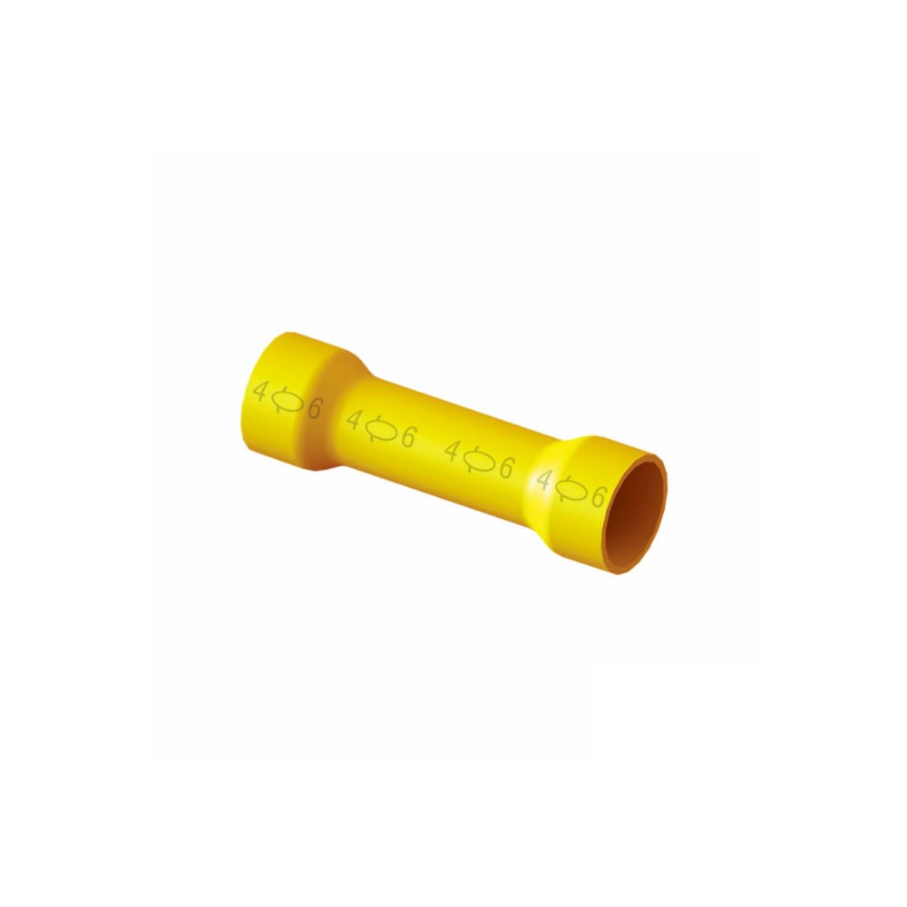 Pré-Isolado Crimper Luva Emenda 4.0A6.0 Amarelo LEP6 1703 (Lep 6.0)
