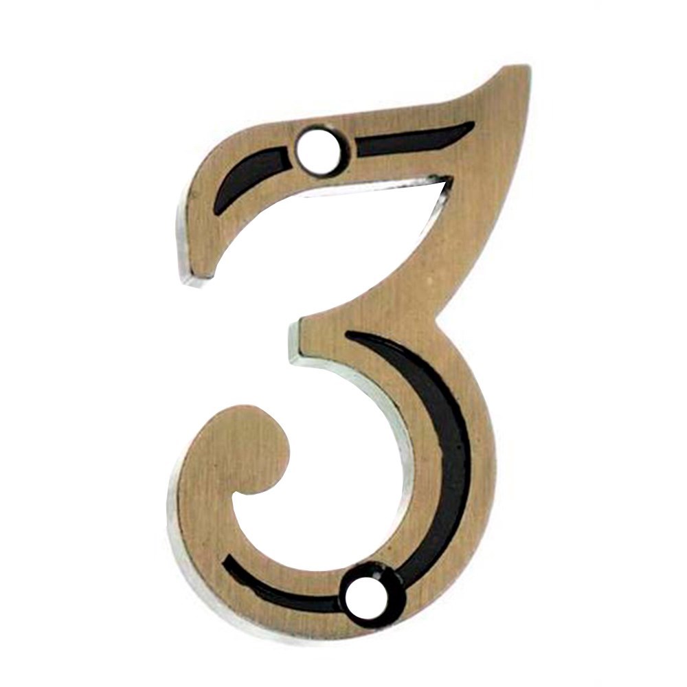 Número Colonial 3 Zamac Lo Silvana | 95615