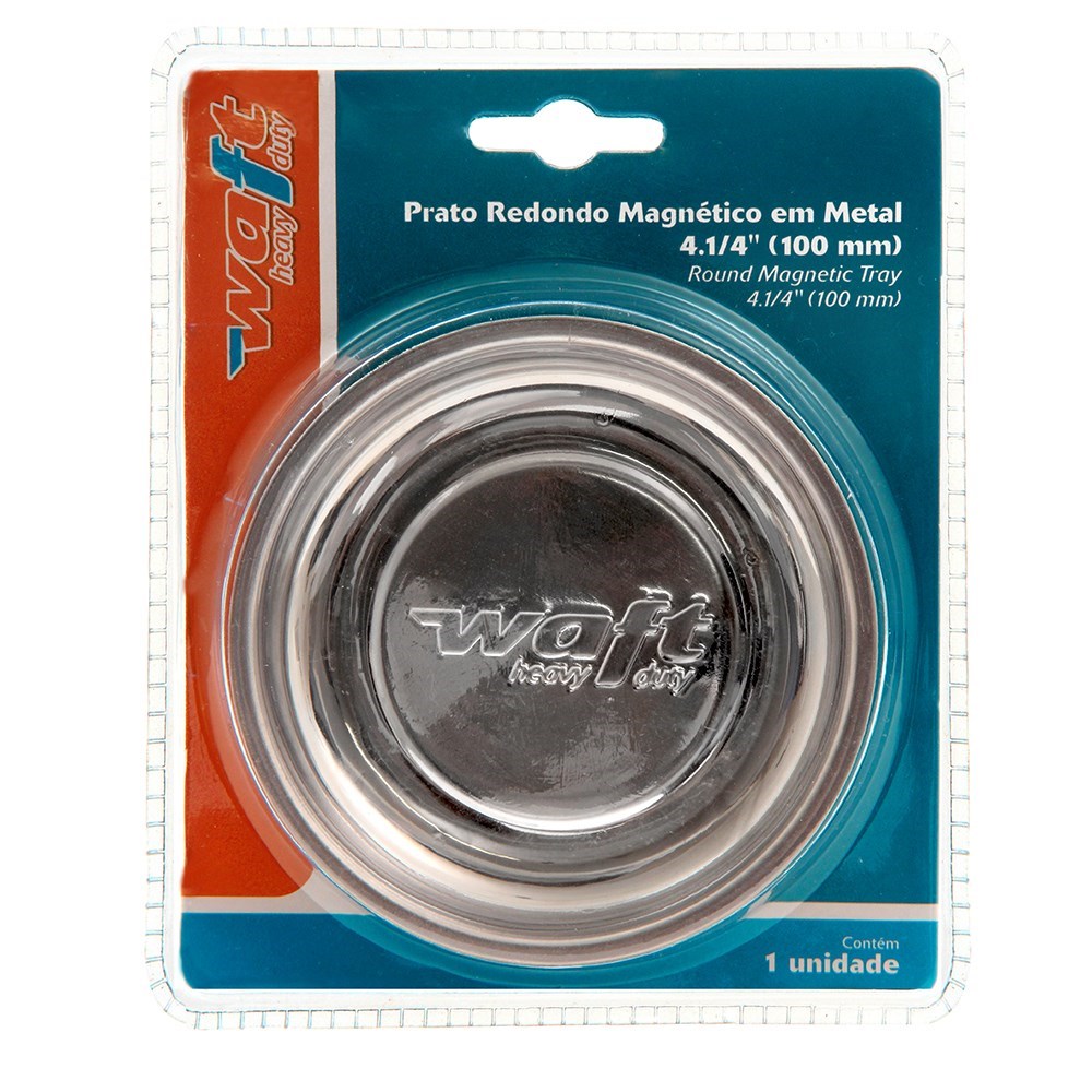 Prato Magnético Waft Metal Redondo 4.1/4" 6224