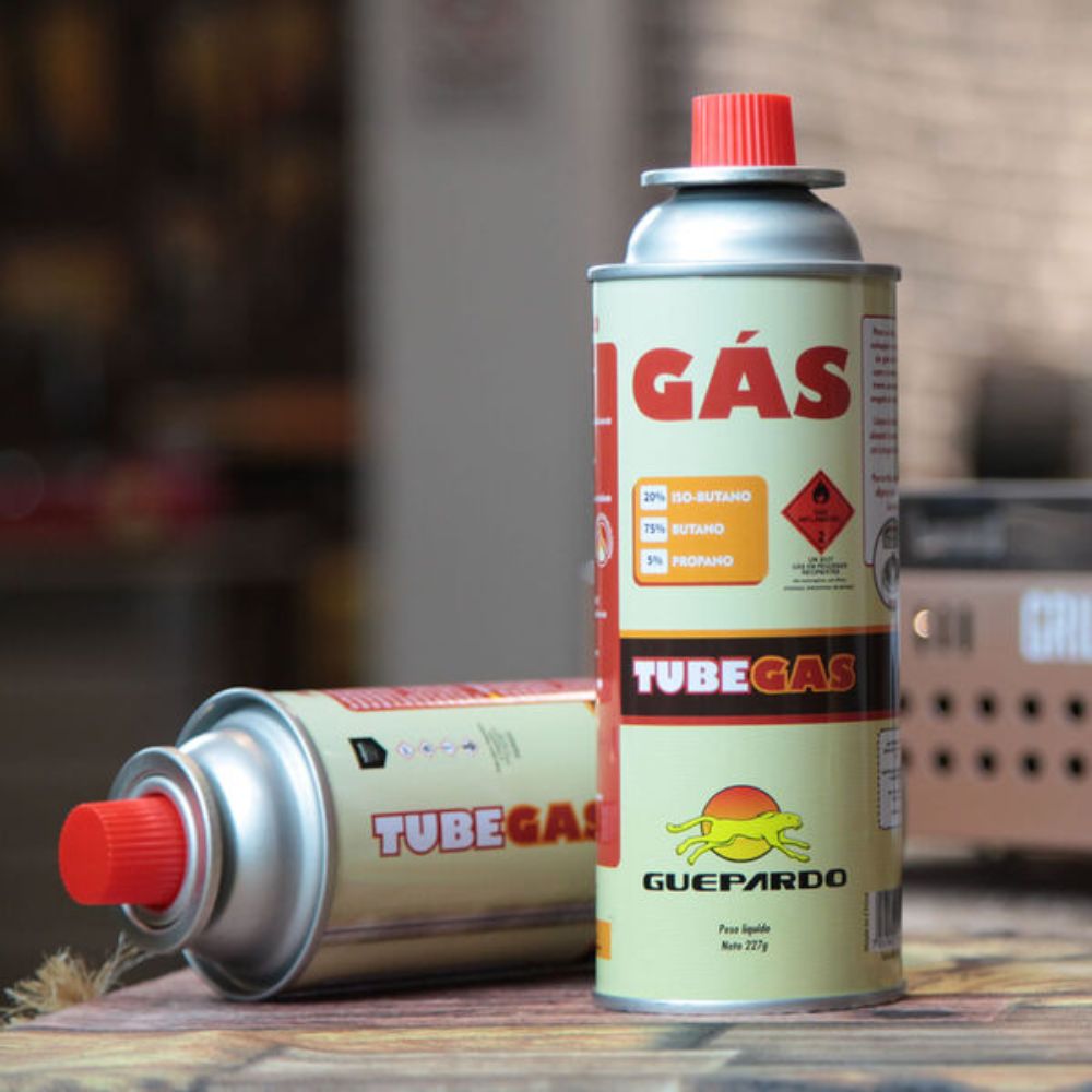 Gás Cartucho Butano Maçarico / Fogareiro 227GR Nautika Guepardo 47010