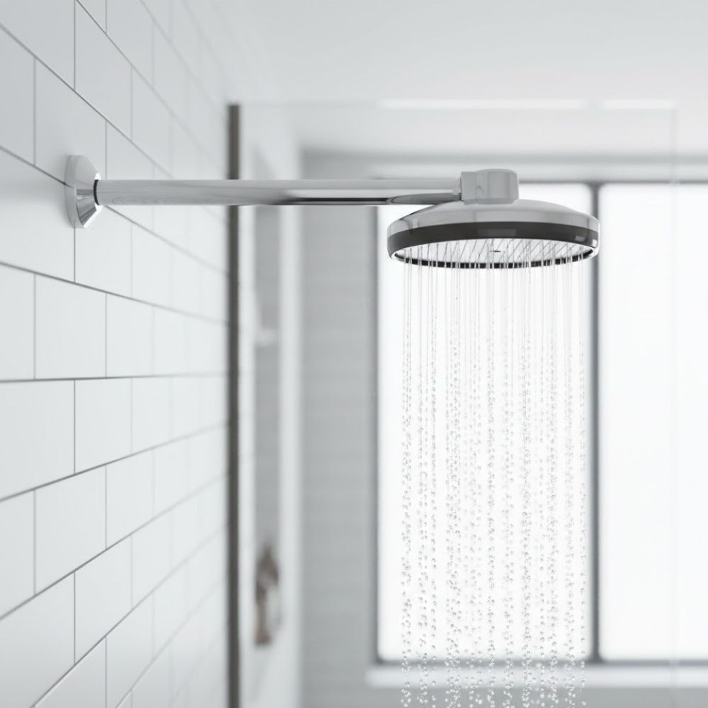 Chuveiro Frio Completo 7"VALEPLAST sem Registro Cromado | 41018