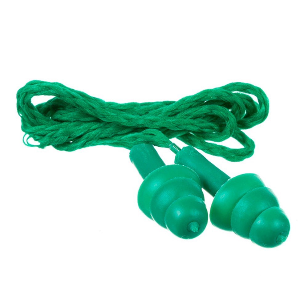 Protetor Auditivo Valeplast Plug com Cordão Verde 70.006