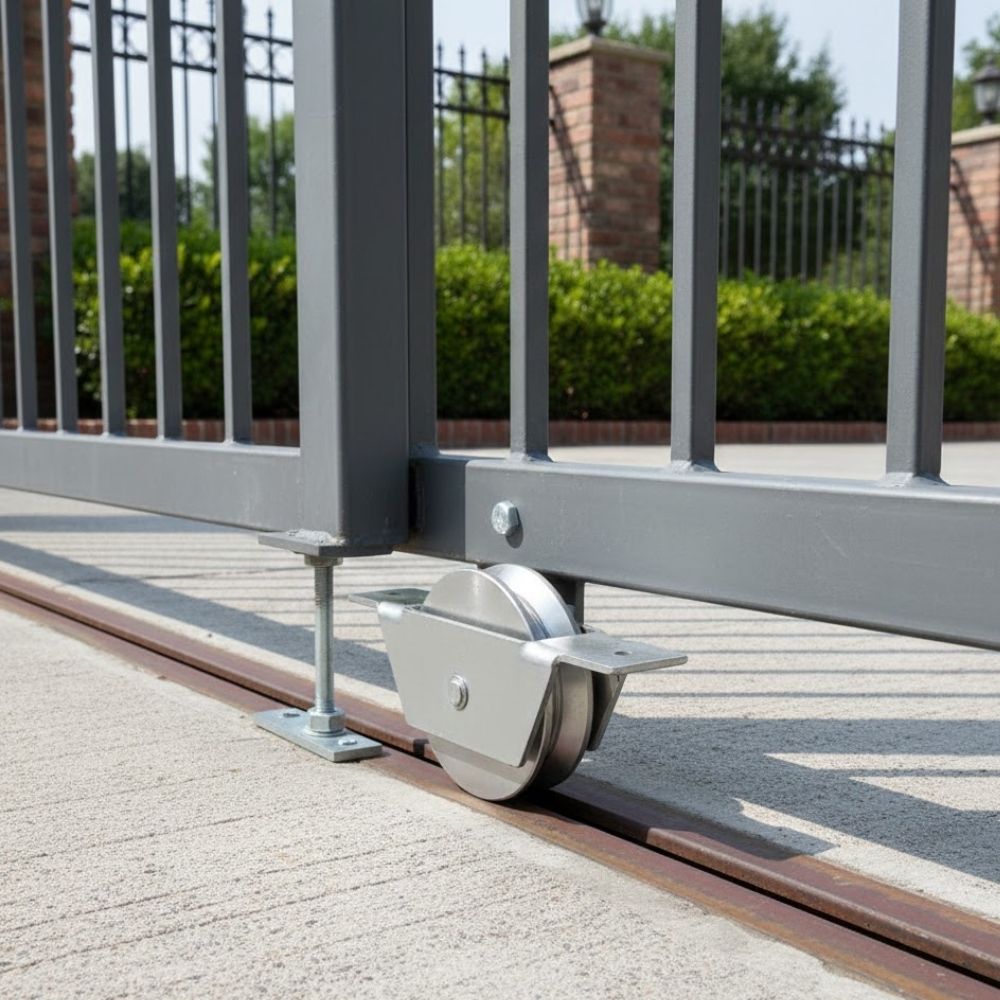 Roldana "U" Jocec com Suporte Aberto e Rolamento 3" | 24204