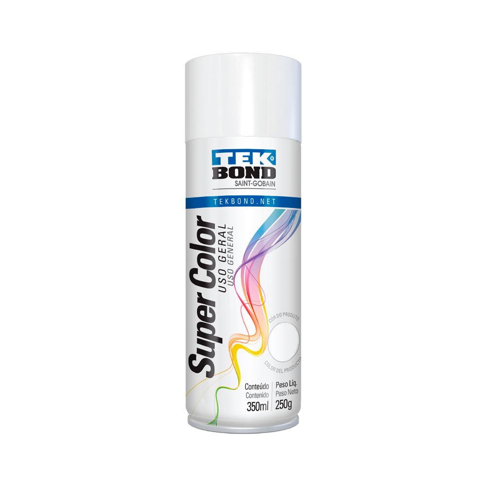 Spray Tekbond Branco Brilhante 350ML | 69957327011