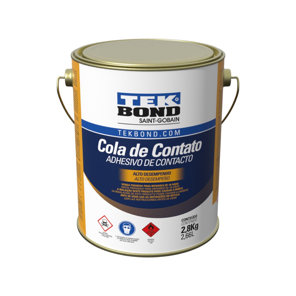 Cola Contato Tekbond 2,8KG | 78072716141