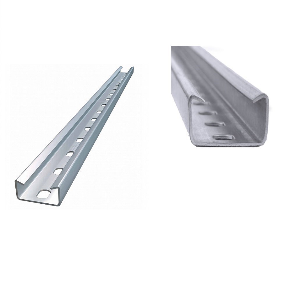 Perfilado Perfurado Baixo 19x38x3m Chapa 16 PB006