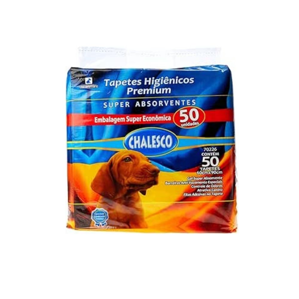 Tapete Higiênico Premium Chalesco 50un