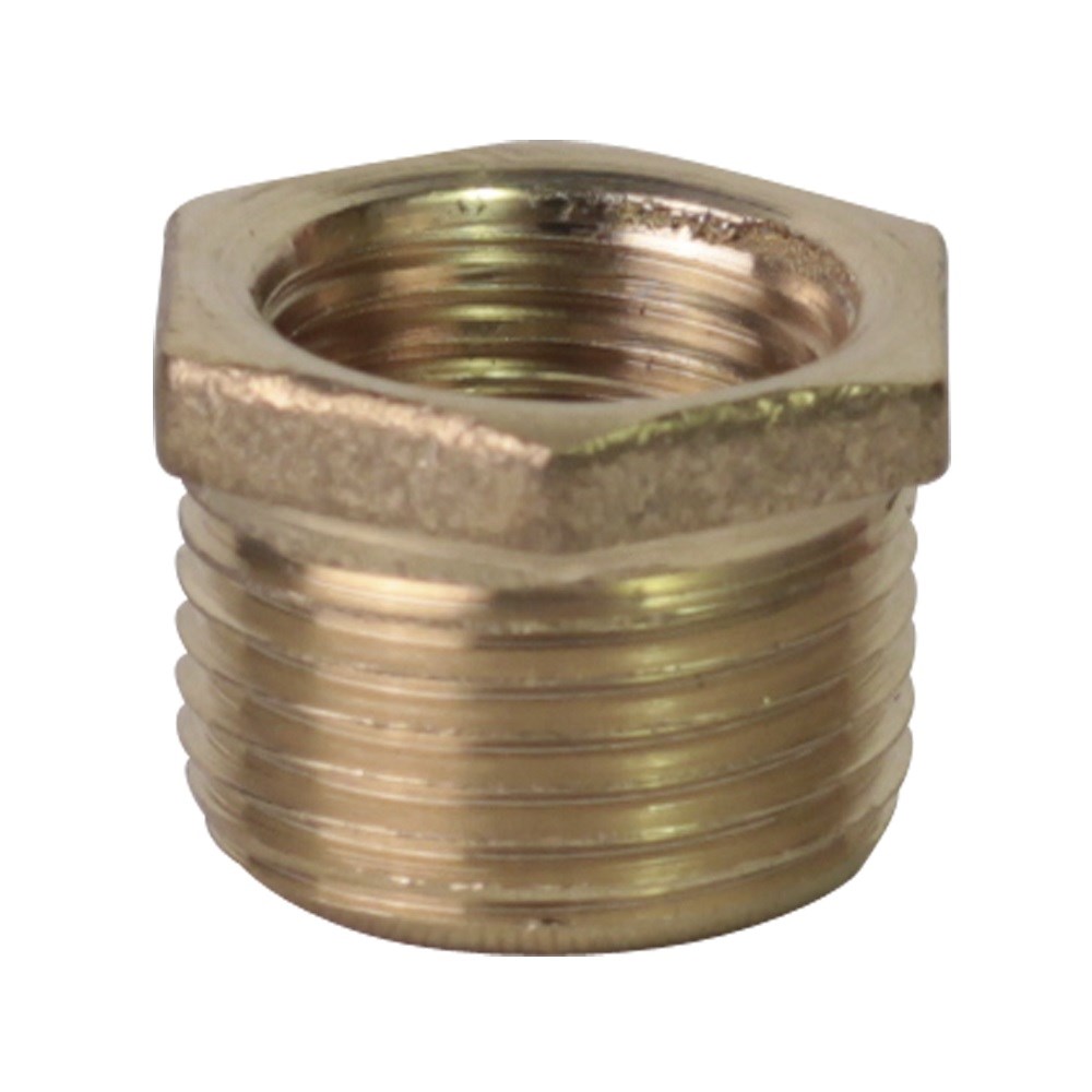 Bucha Redução Torneira Metais Rei Latão Amarela 1X1/2 10235