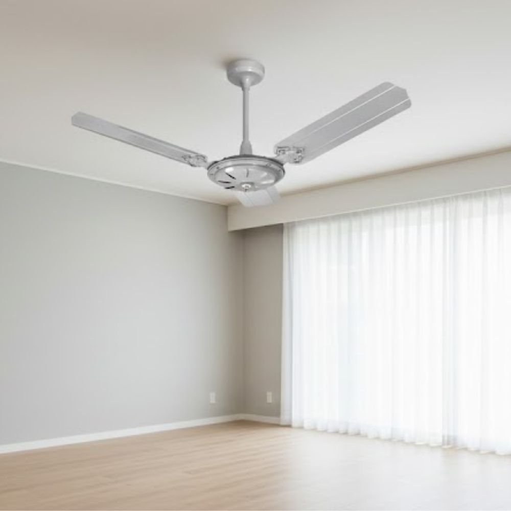 Ventilador Teto Ventidelta Comercial 3 Pás Cinza 220V | 36-3206