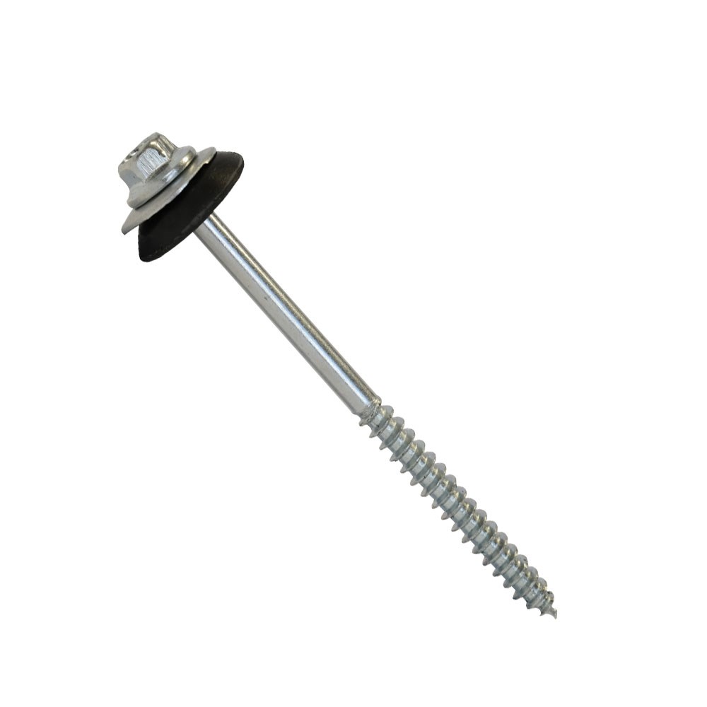 Parafuso Telha Newfix 5/16" X 110mm Completo Pvc+Chapa 100 Peças | 3436701