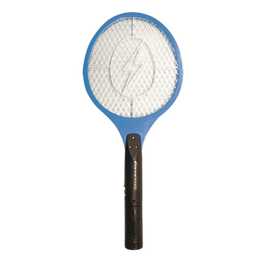 Raquete Mata-Insetos Alfa Regarregável Azul Bivolt AL10012