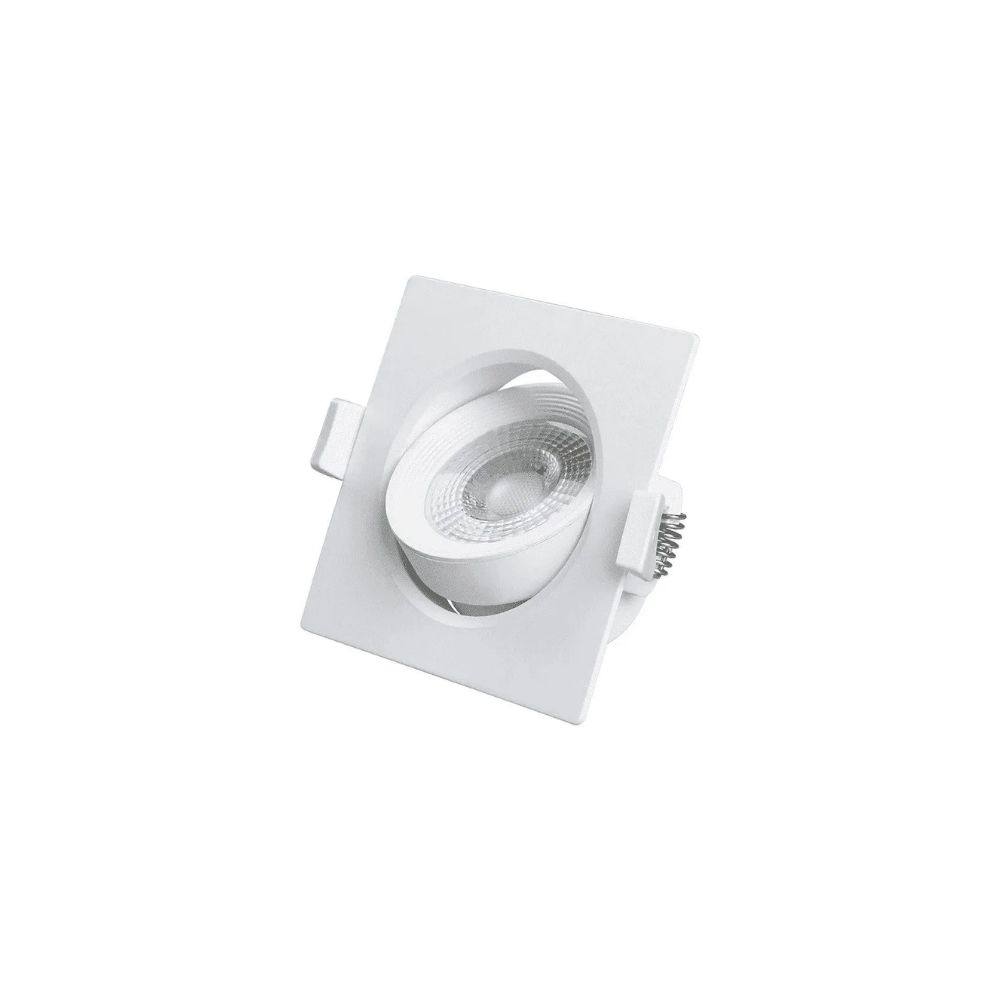 Spot LED Galaxy Quadrado 05W 6500K Direcionavel 1811