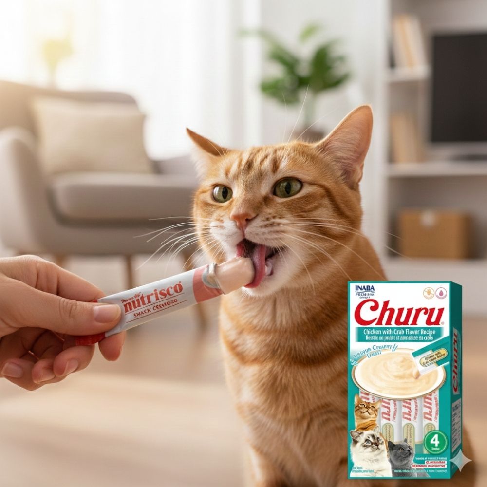 Pure Churu Caranguejo Crab Inaba 56g