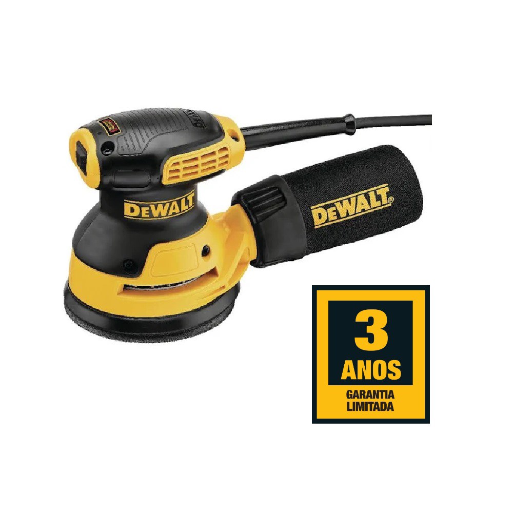 Lixadeira Roto Orbital DeWalt 5"(125mm) 280W 127V | DWE6421-BR