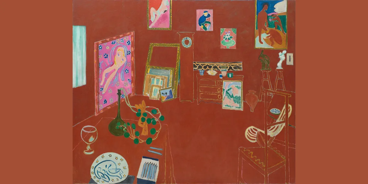 The Red Studio by Henri Matisse