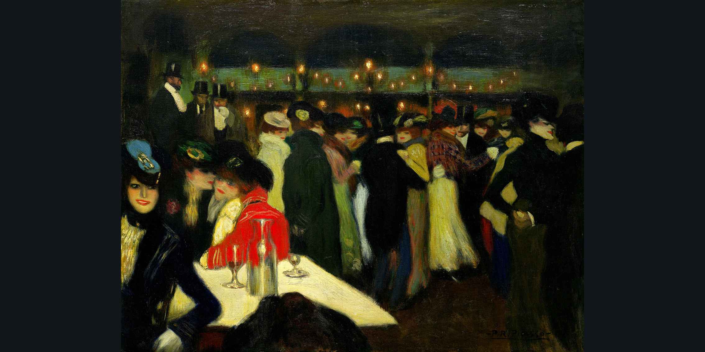 Le Moulin de la Galette by Picasso, 1900