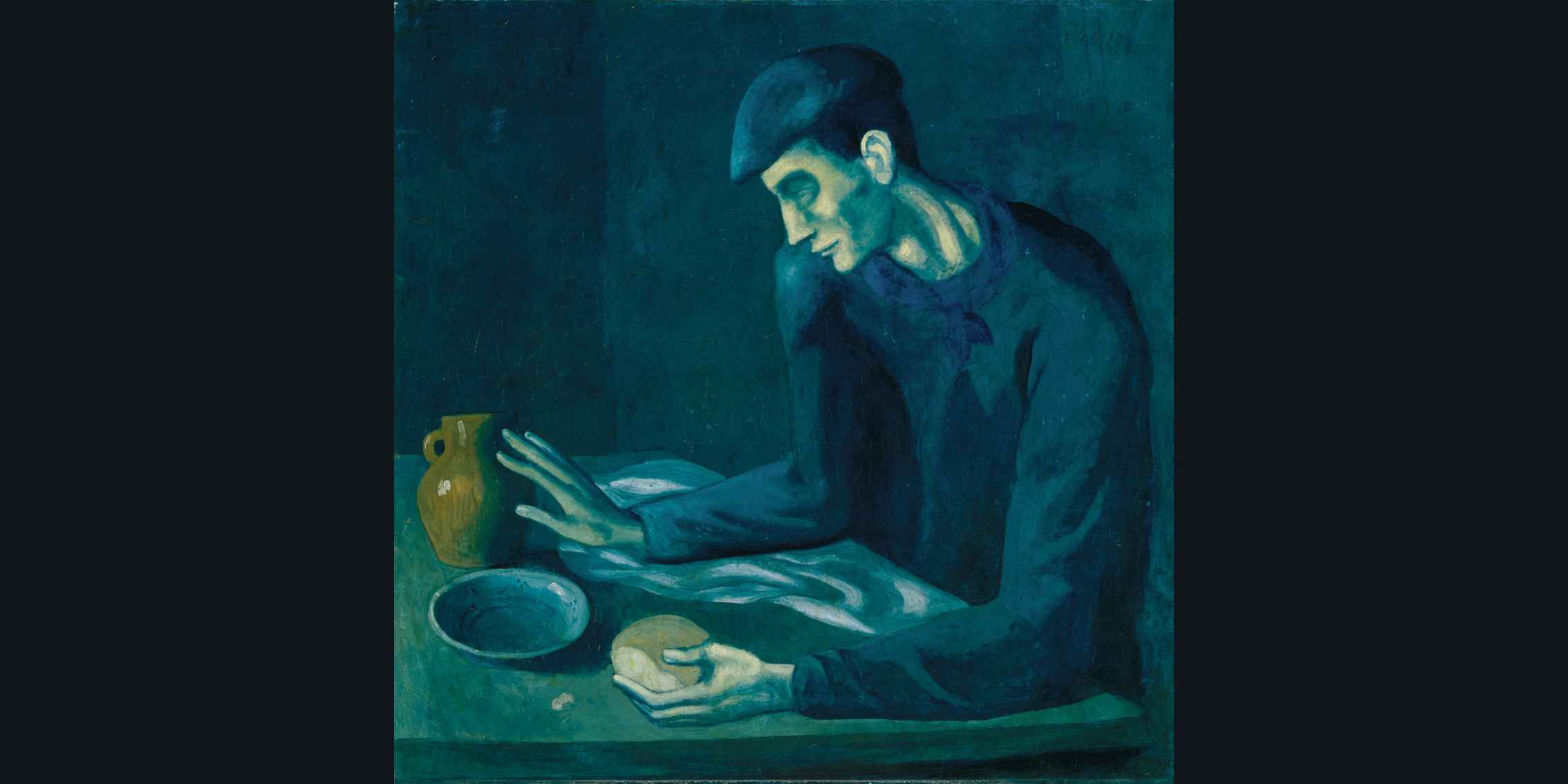 The Blind Man’s Meal by Picasso, 1903