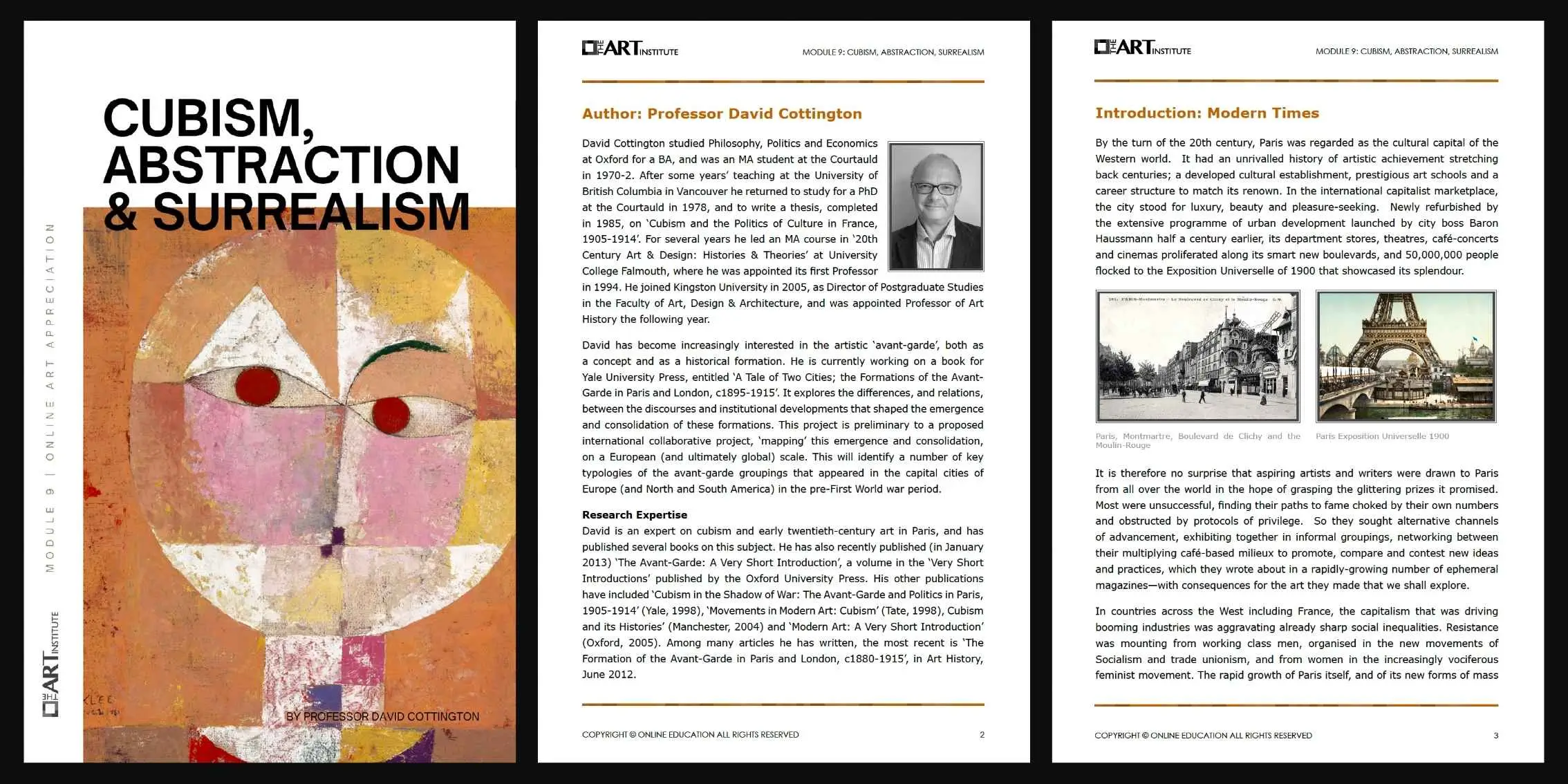 Module 9 Cubism, Abstraction, Surrealism Preview