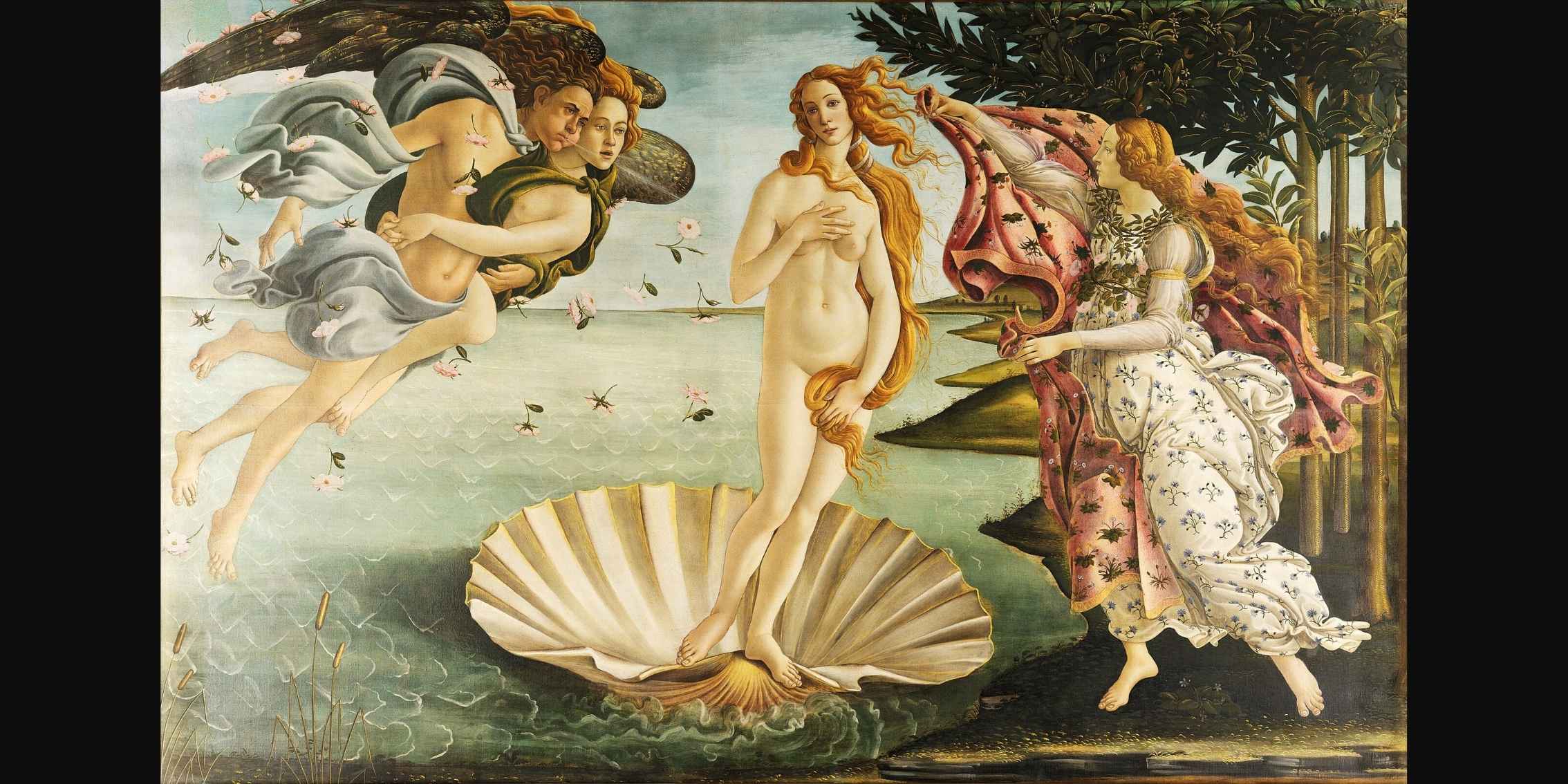 The Birth of
    Venus by Sandro Botticelli A painting titled
