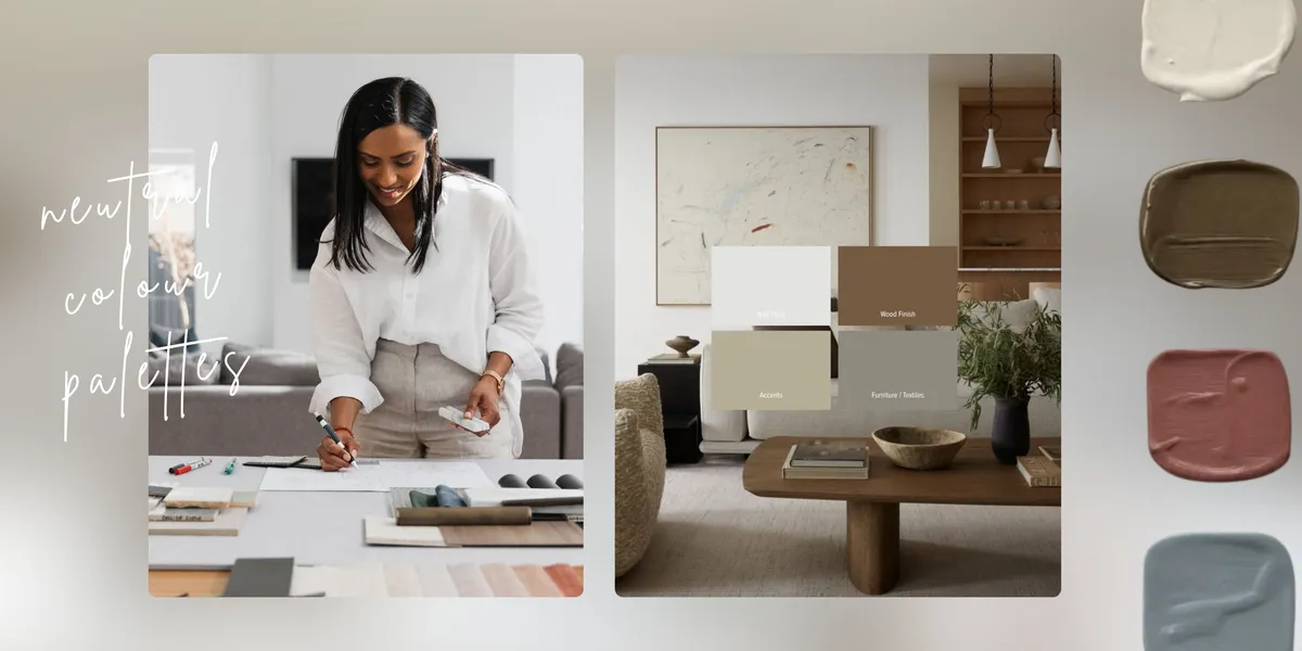 Pastel Interior Design Colours in modern styling