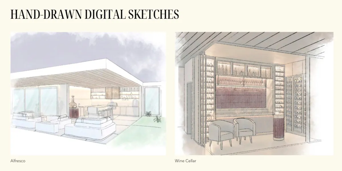 Interior design project by Marusja Archipov