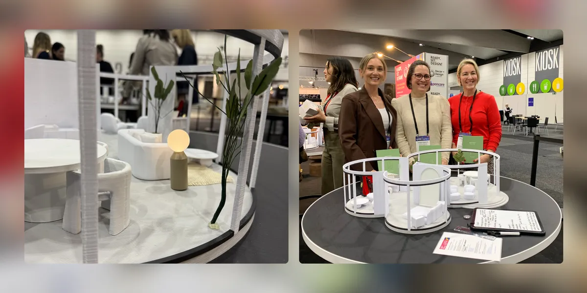 Interior Design Institute Students and Tutors at Decor and Design Melbourne