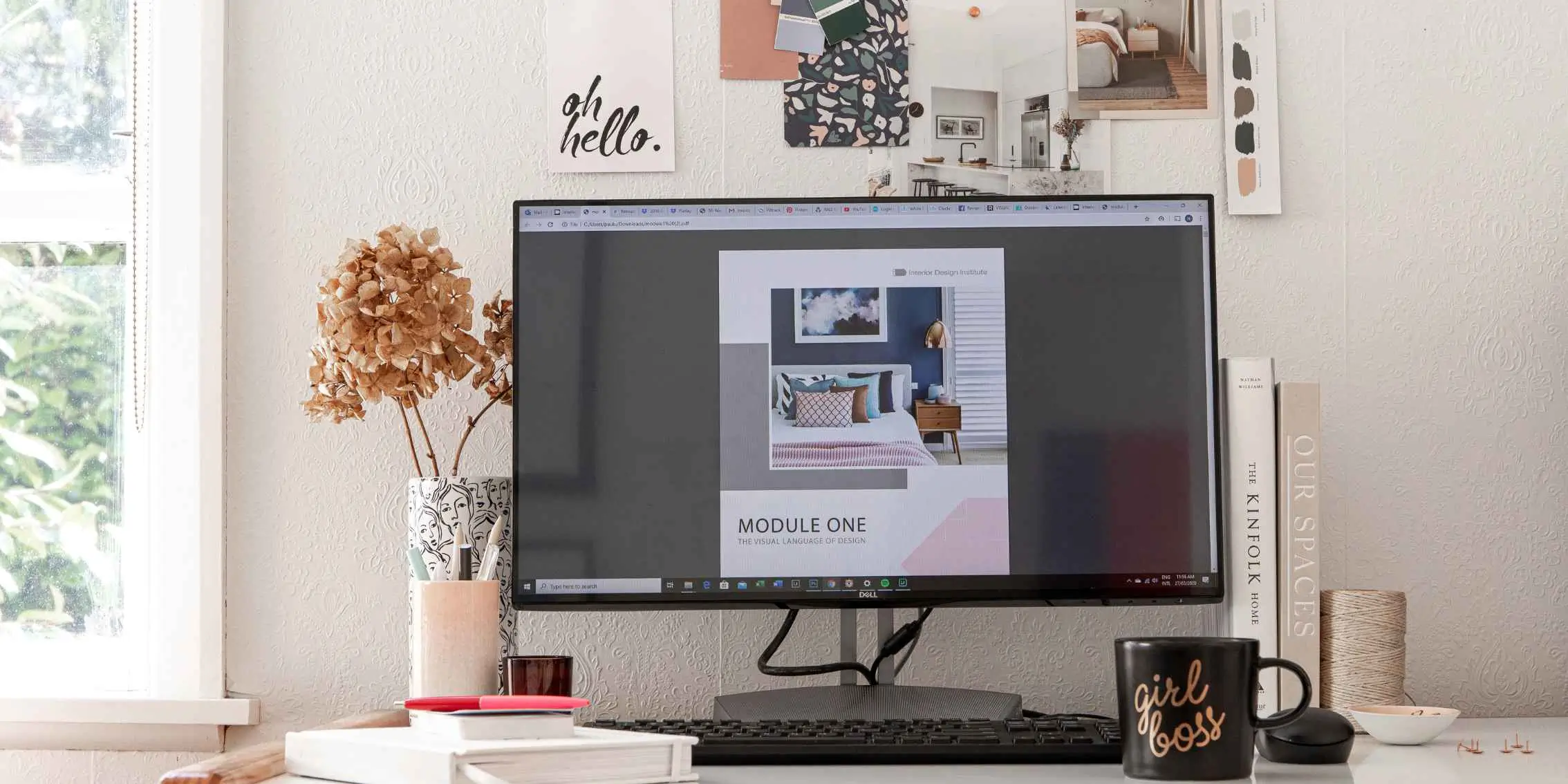 Module One of The Interior Design Institute Online Course