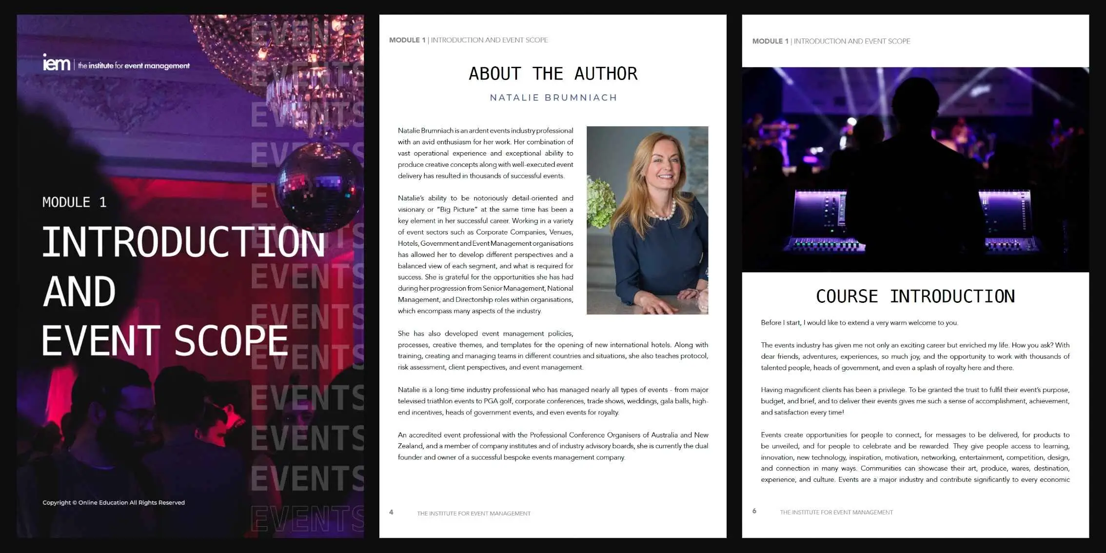 Module 1 Introduction and Event Scope Preview