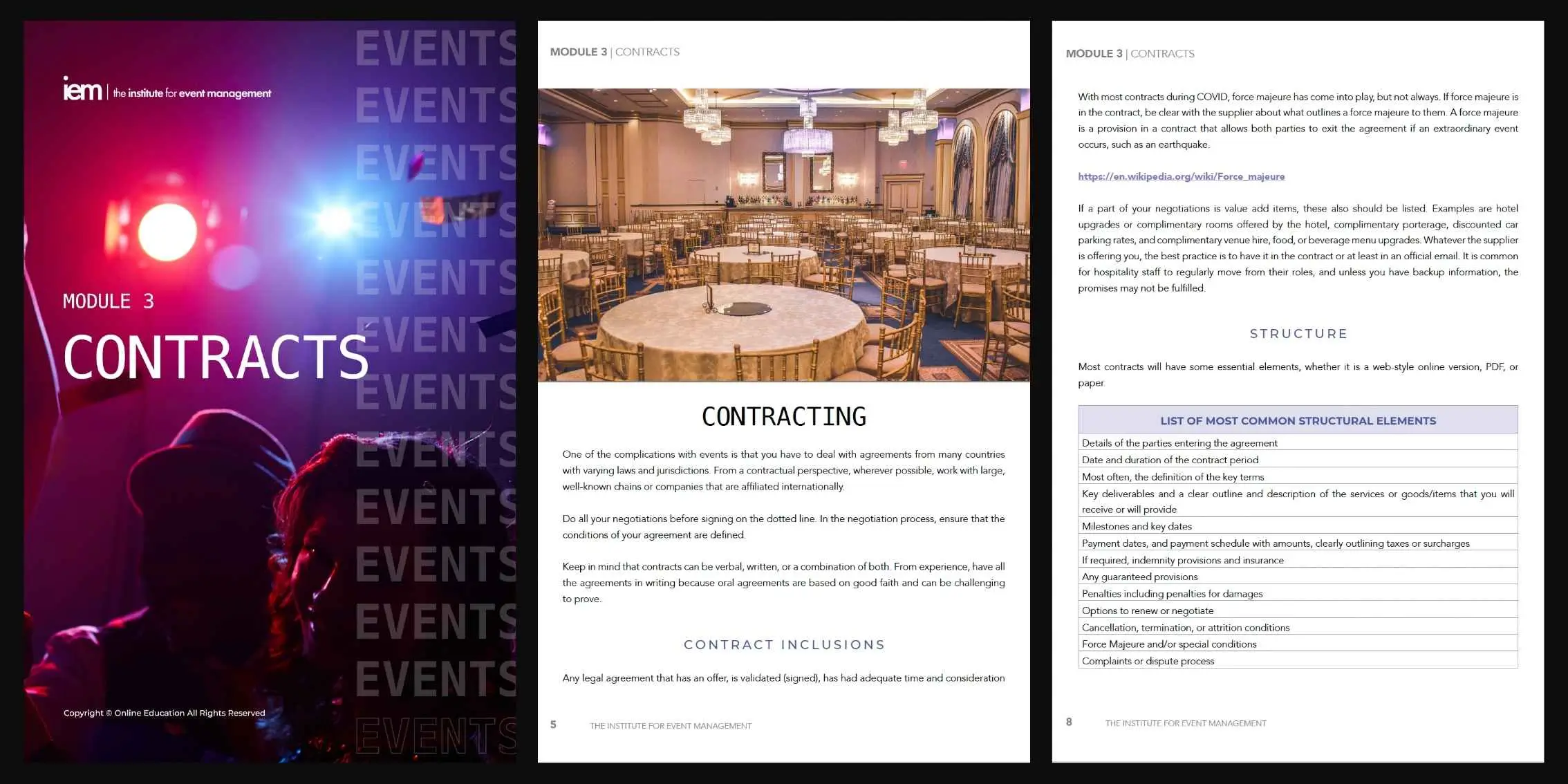 Module 3 Contracts Preview