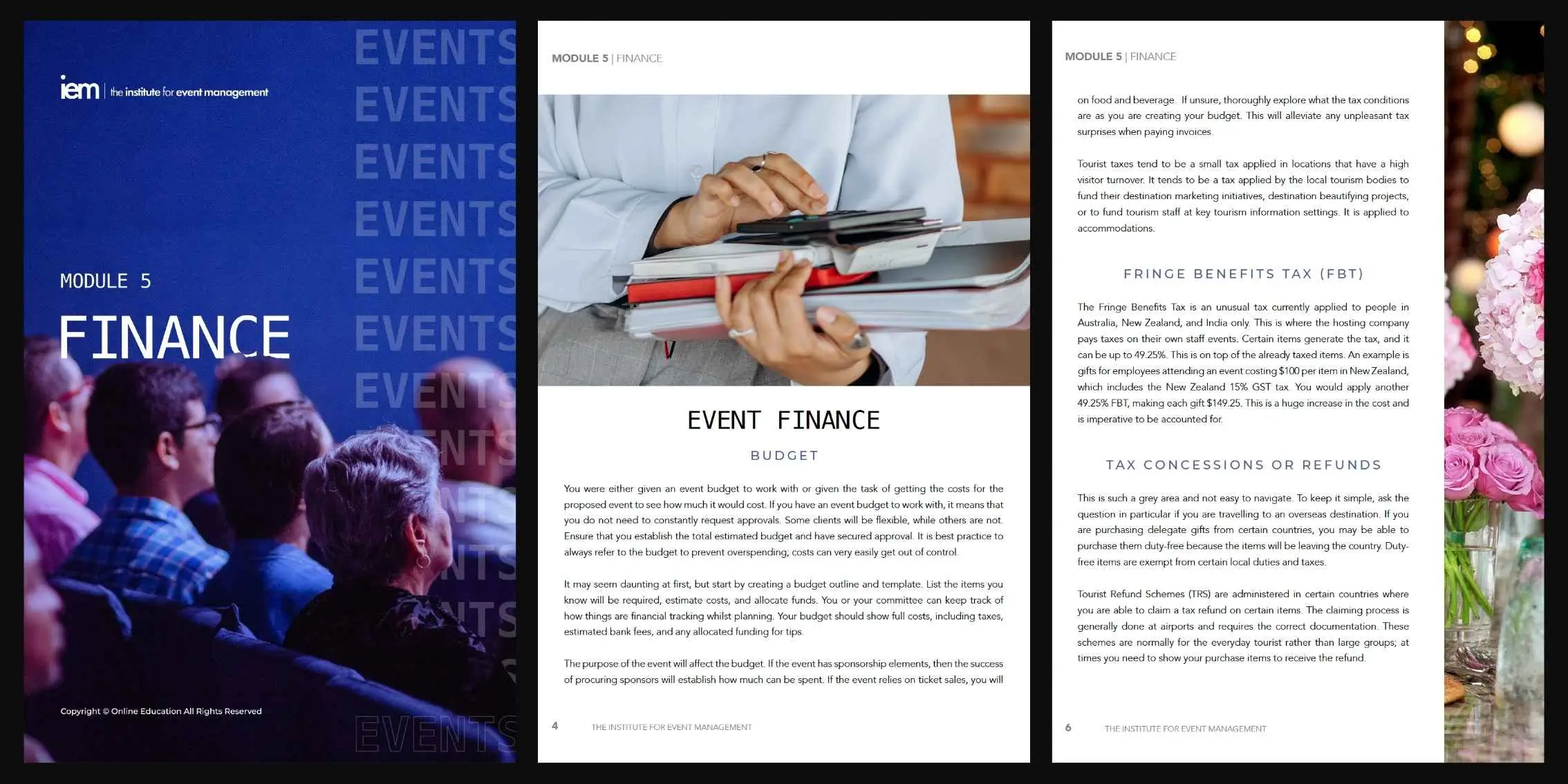 Module 5 Event Finance Preview