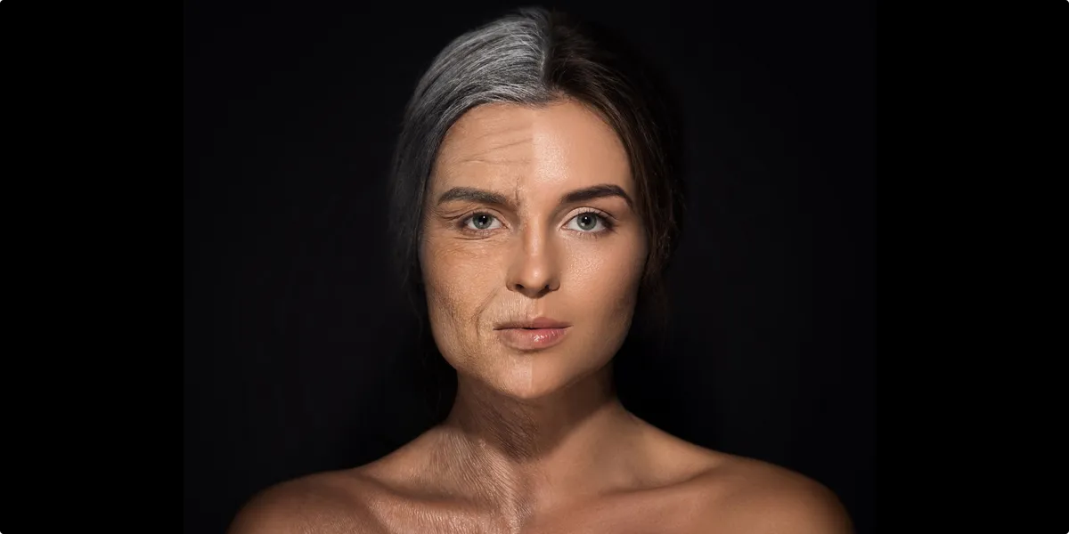 Example of Ageing SFX Makeup