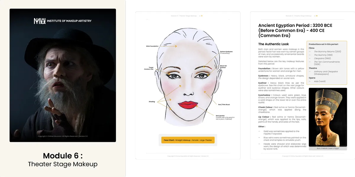 Module 6 Preview — Theater Stage Makeup