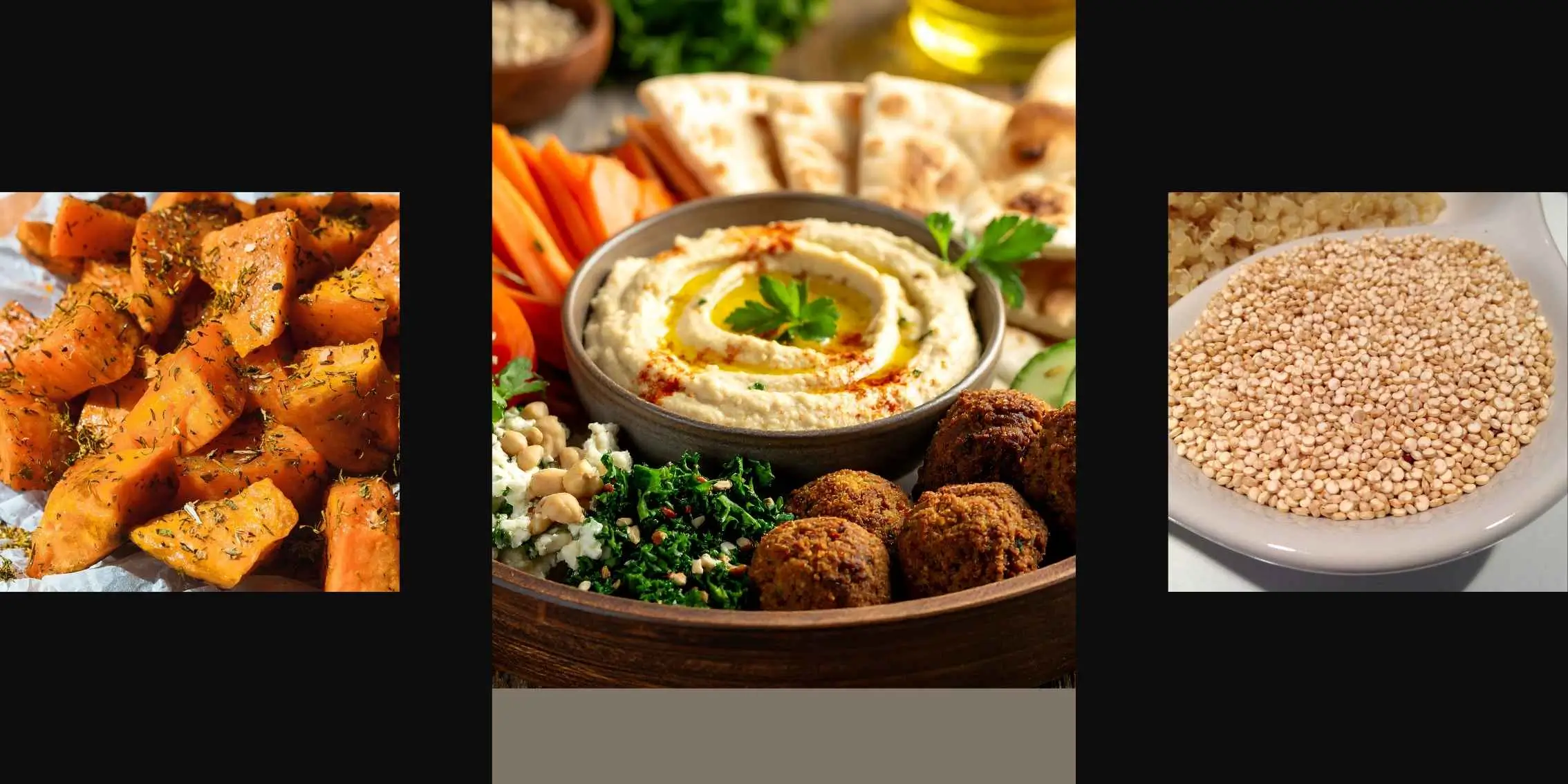 Whole grains and legumes