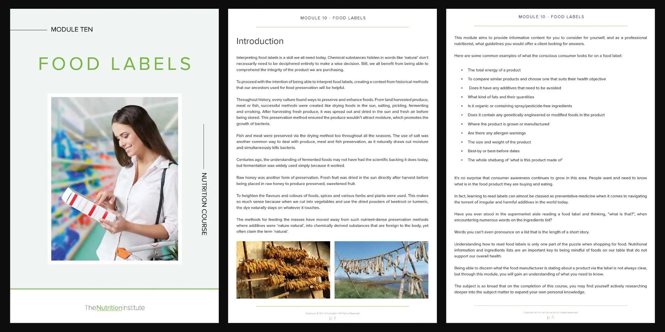 Module 10 Food Labels Preview